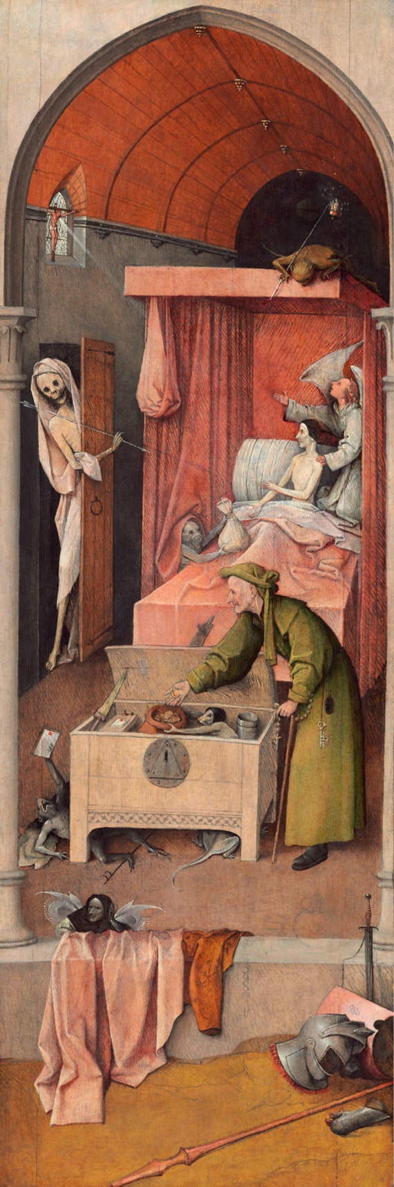 Hieronymus Bosch Death and the Miser