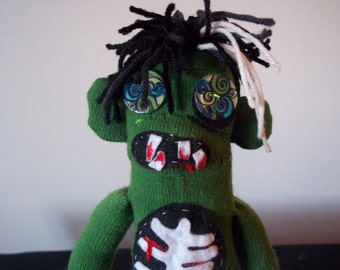 zombie monkey plush