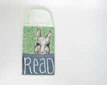 Popular items for bunny wall hanging on Etsy