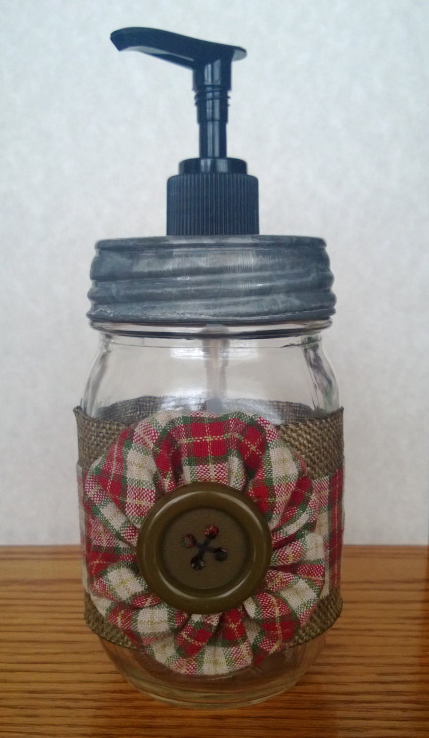 Lotion or Soap Dispenser Mason Jar