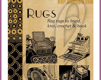 Rugs: Rag rugs to braid, knit, crochet & hook eBook