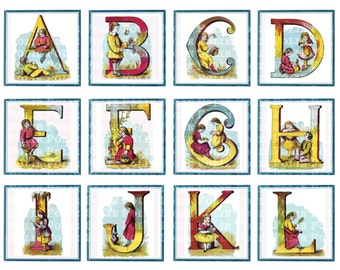 popular items for victorian alphabet on etsy