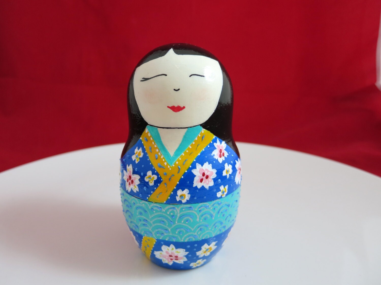 Nesting doll Japanese nesting doll Kokeshi nesting doll