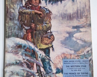Blue Book Vol. 90 No. 4 February 1950 Adventure and History Pulp Magazine