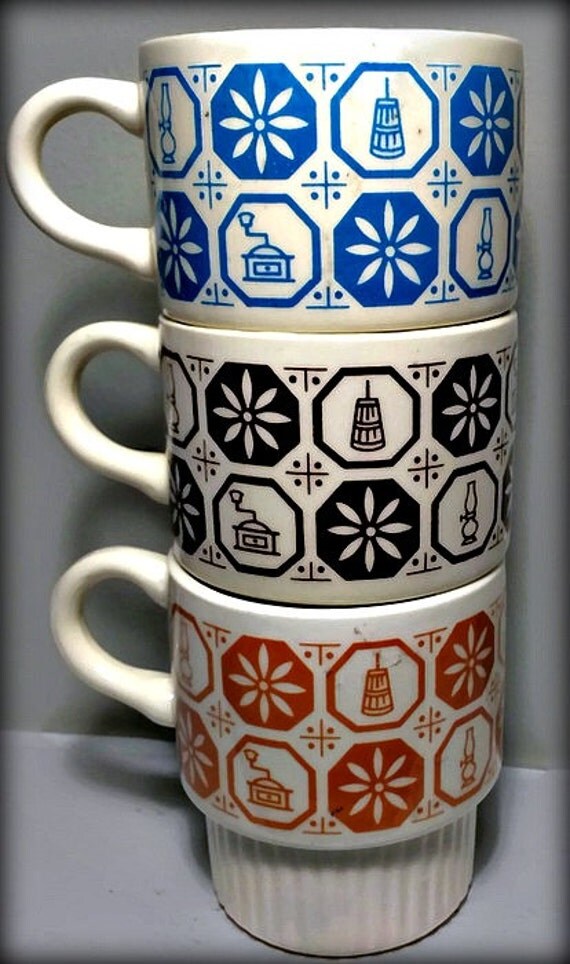 1970s Mugs at NCLVintage on Etsy 1970s Mugs