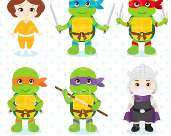 Baby turtle clipart, ninja clipart, Baby Turtle Ninja Clipart, ninja turtle clipart