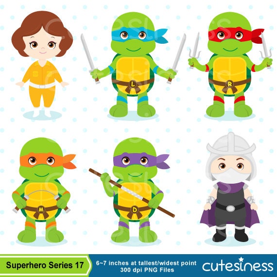 clipart of ninja turtles - photo #19