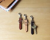 Leather Key Ring w/ Belt Clip Leather Key Ring w/ Belt Clip