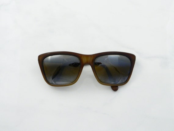 Vuarnet Skilynx Vintage Sunglasses 1980 Brown 5006 Wayfarer 