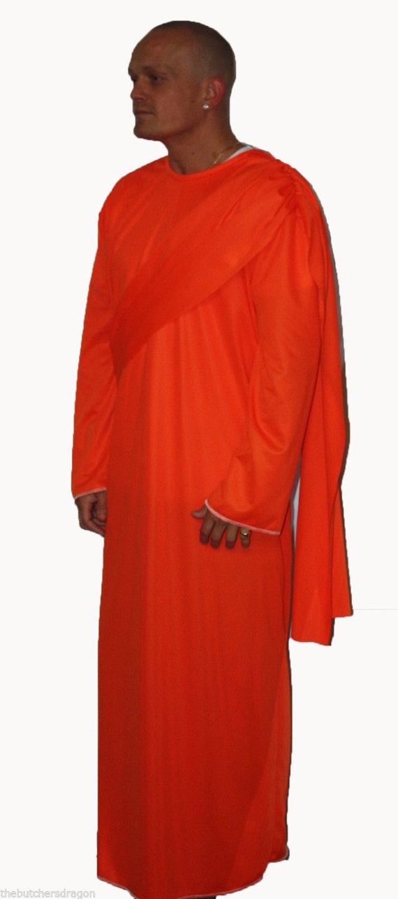 Thai Buddhist Cambodian Monk Costume Robes by fancydressandhats