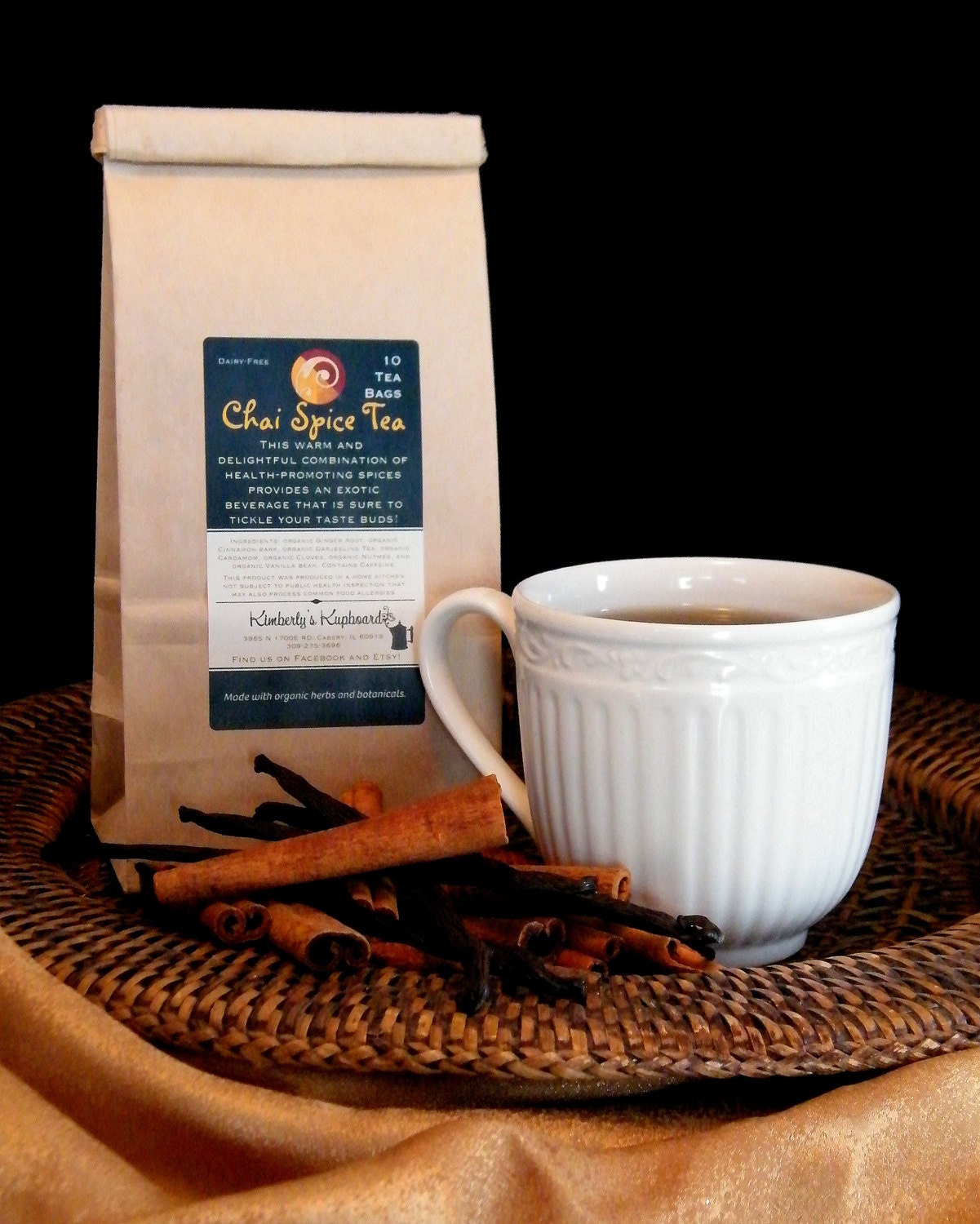 Healthy Chai Spice Tea is a sweet and delicious black gourmet