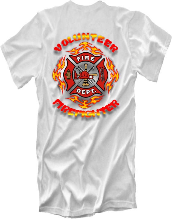 volunteer firefighter t shirts