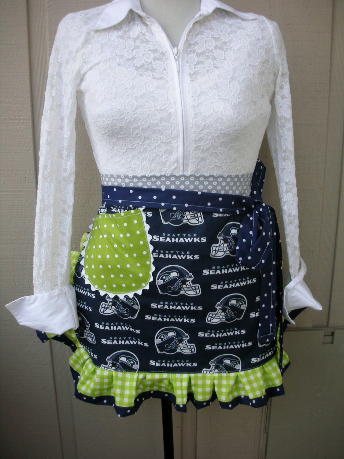 Aprons Seattle Seahawks Womens Aprons Blue Aprons Green