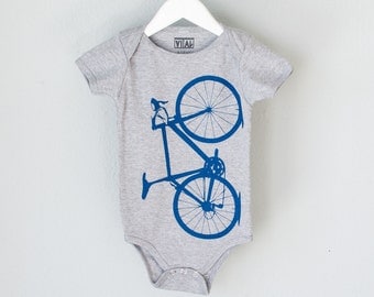 VITAL BICYCLE 12-18 months Infant Heather One Piece Lapis BLUE