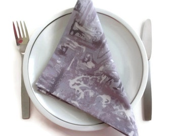 Dinner Napkins Eco Friendly 100% Cotton Fabric Dinner Napkins Dinner Napkins - set of 6
