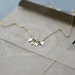 akira - modern gold diamond tag necklace by elephantine