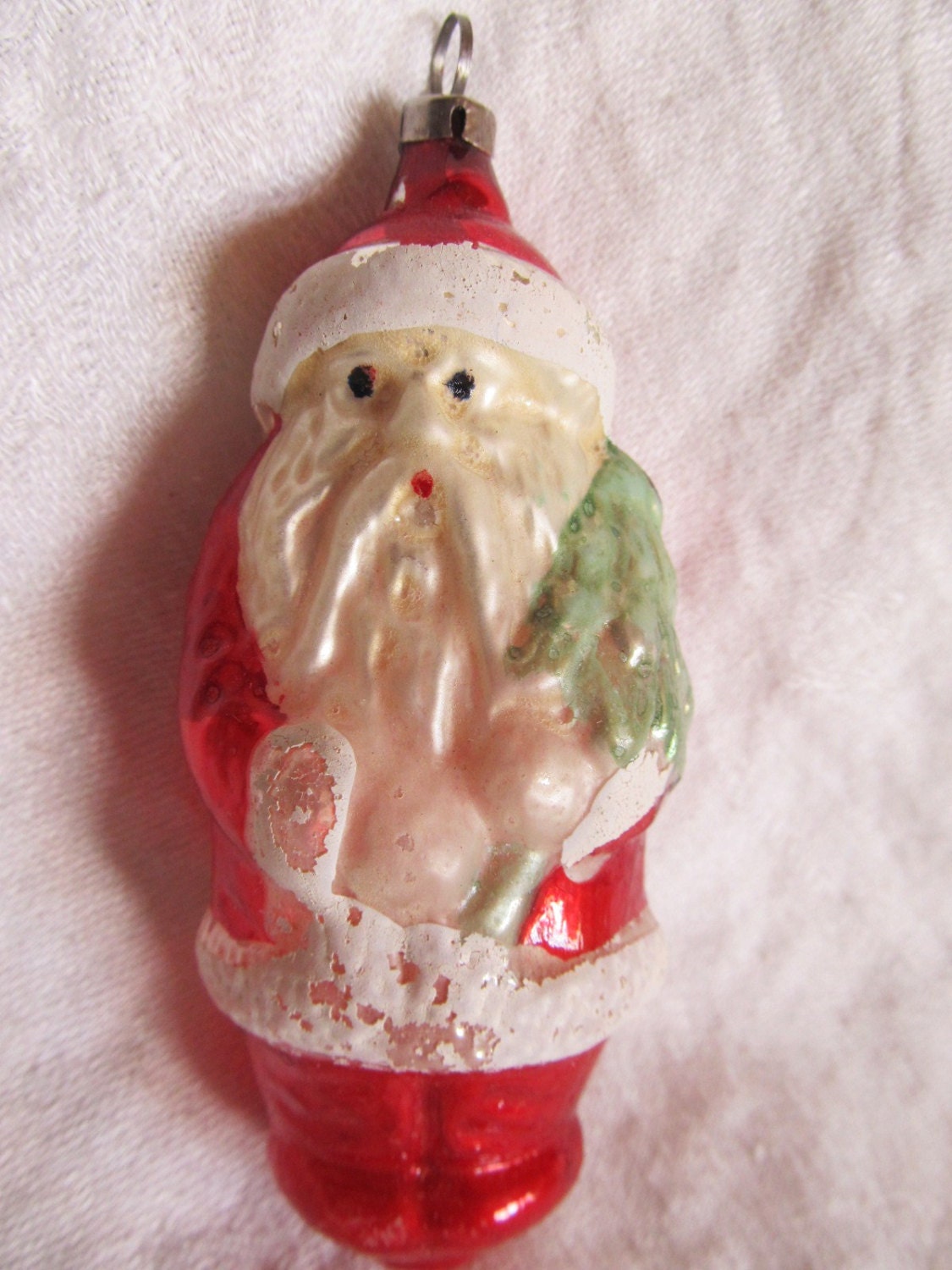 Vintage 1940's-50's Czechoslovakian Santa Christmas