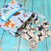Wooden Matching Memory Game -- INTO THE WILD Edition