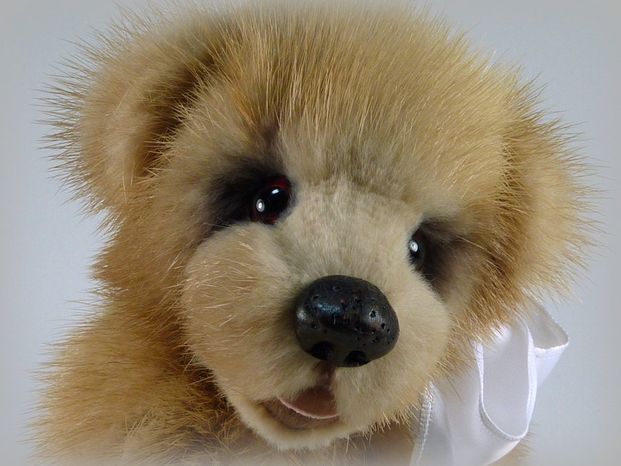 mink teddy bear pattern