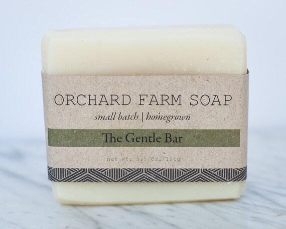 The Gentle Bar// Facial Soap// Gentle Pure Soap