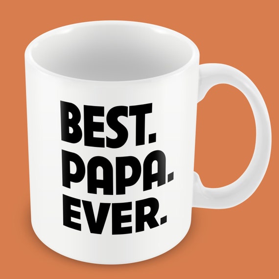 Download Best Papa Ever Coffee mug Fathers Day Gift New Grandpa