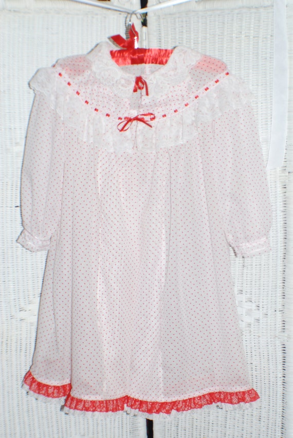 Little Girl Fancy Robe and Nightgown Set