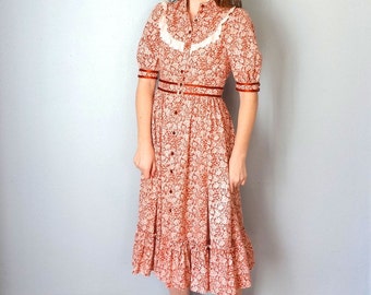 Popular items for prairie dress on Etsy
