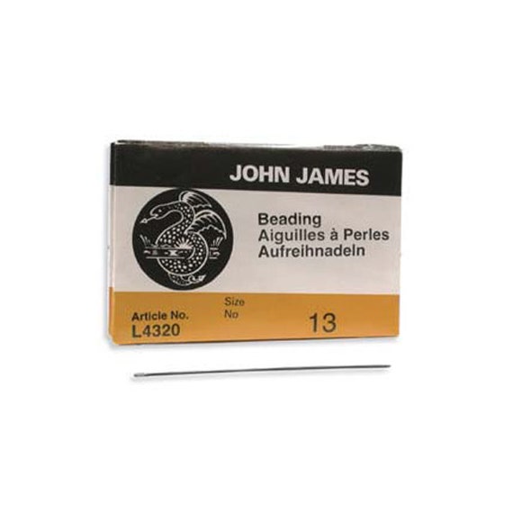 John James English Beading Needles Size 13 43049 Bulk Pack