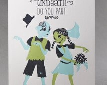 Popular items for zombie wedding on Etsy