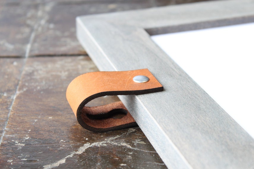 8x10 leather collection picture frame driftwood gray . 8x10