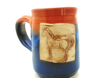 Pottery horse | Etsy