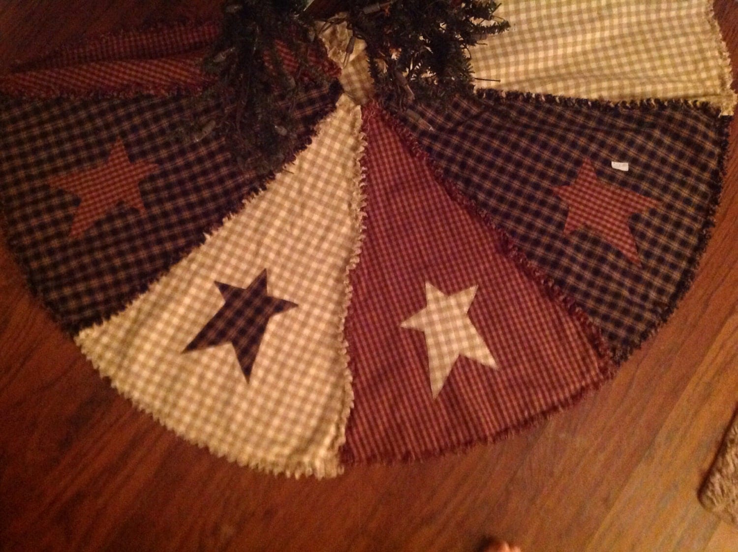 raggy primitive americana christmas tree skirt raggy primitive americana christmas tree skirt