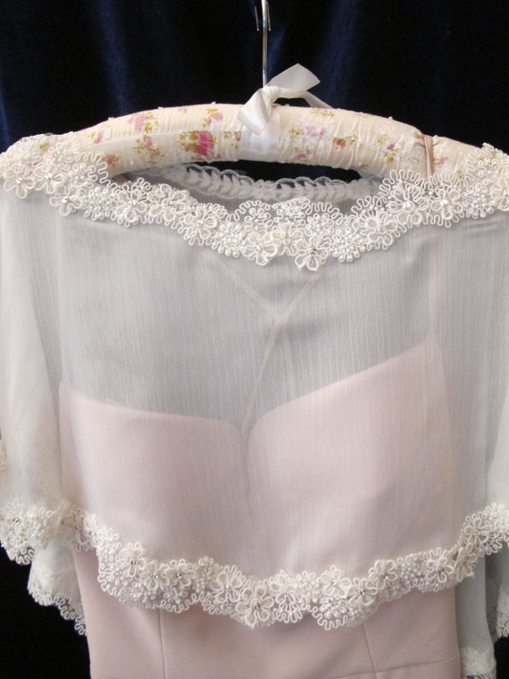 chiffon bridal cover up