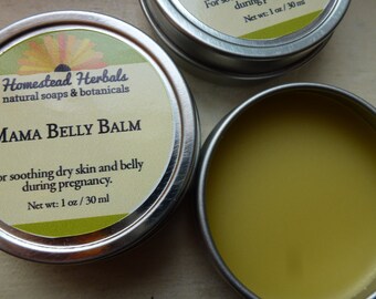 Mama Belly Salve organic 1 oz Travel Tin