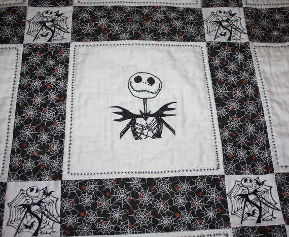 Nightmare Before Christmas Lap Quilt