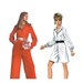 Womens Jumpsuit Pattern Butterick 5324 Zipper Full Length or Romper Bust 32 1/2 Vintage 1960s Pattern