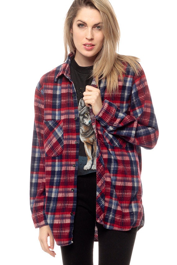 oversized flannel shirts for bridesmaids