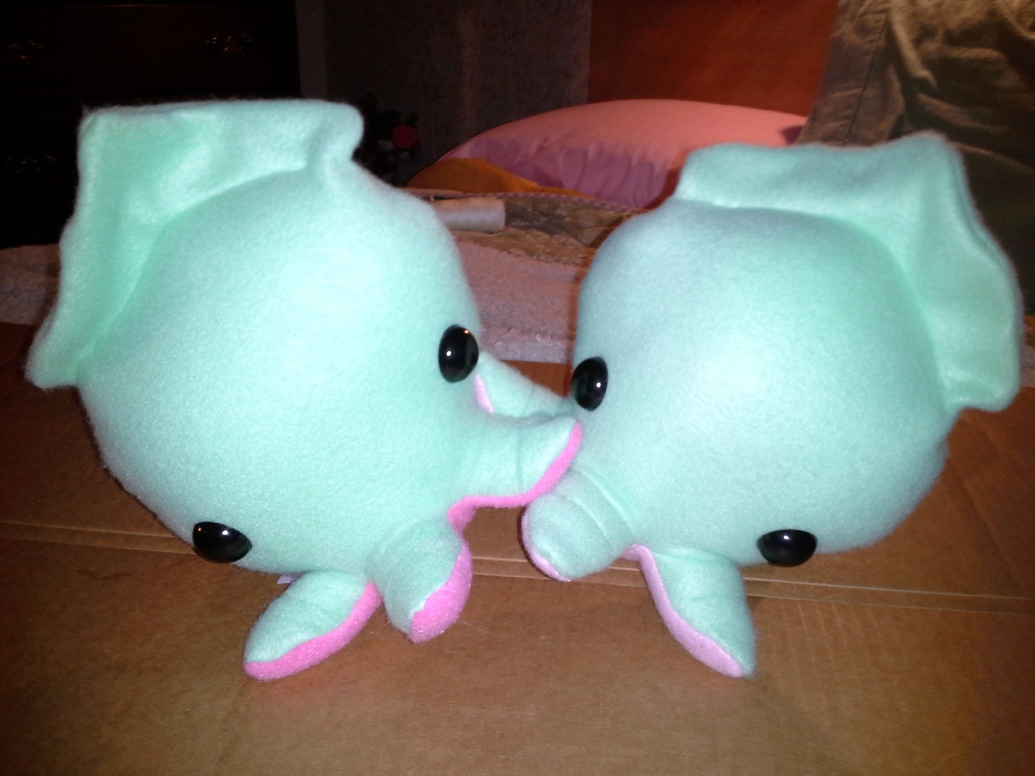 happy squid plush