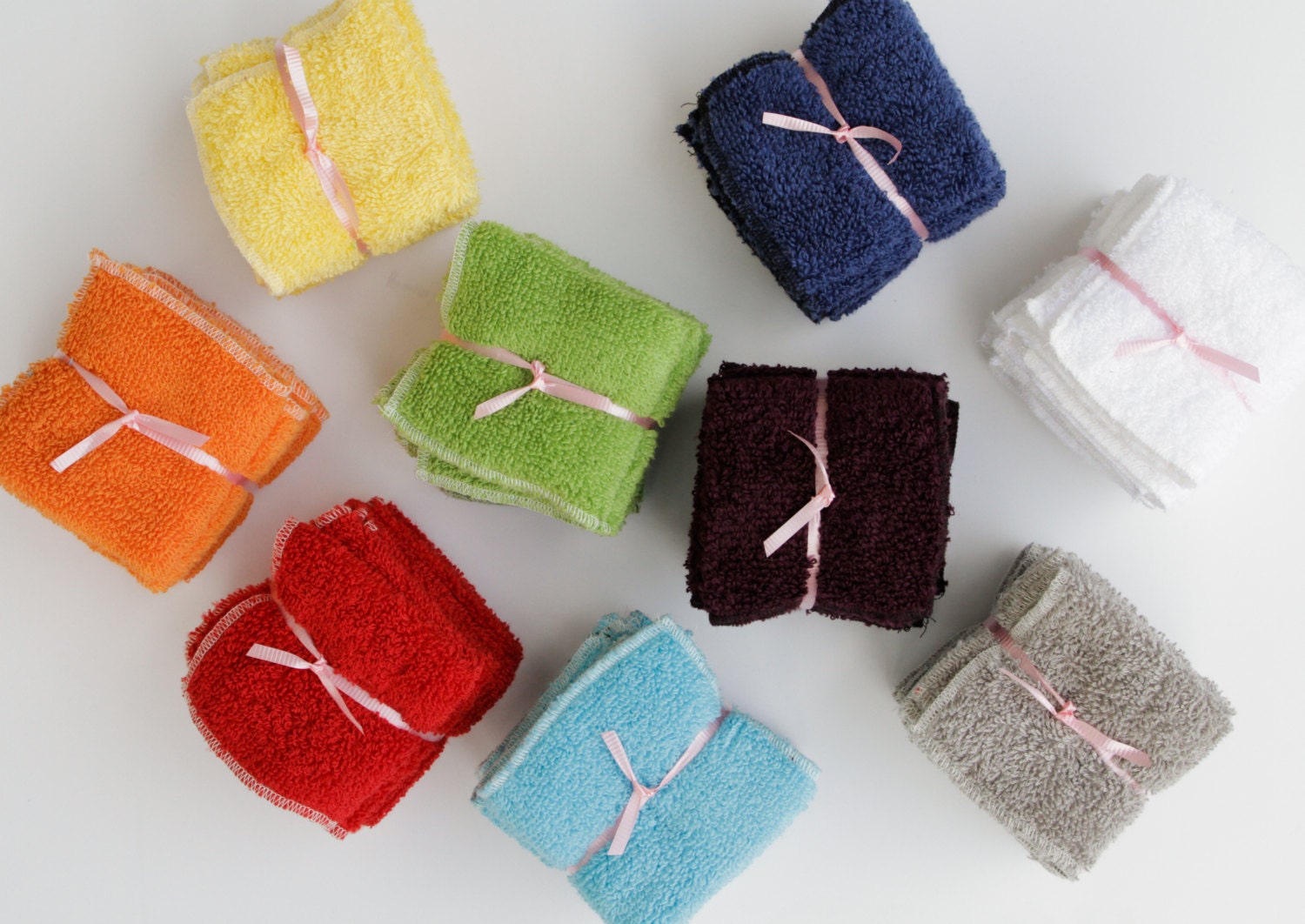 Towels Child Size Various Colors Set of 5