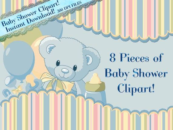 baby shower clipart etsy - photo #43