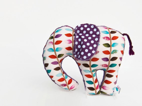 teal elephant stuffed animal