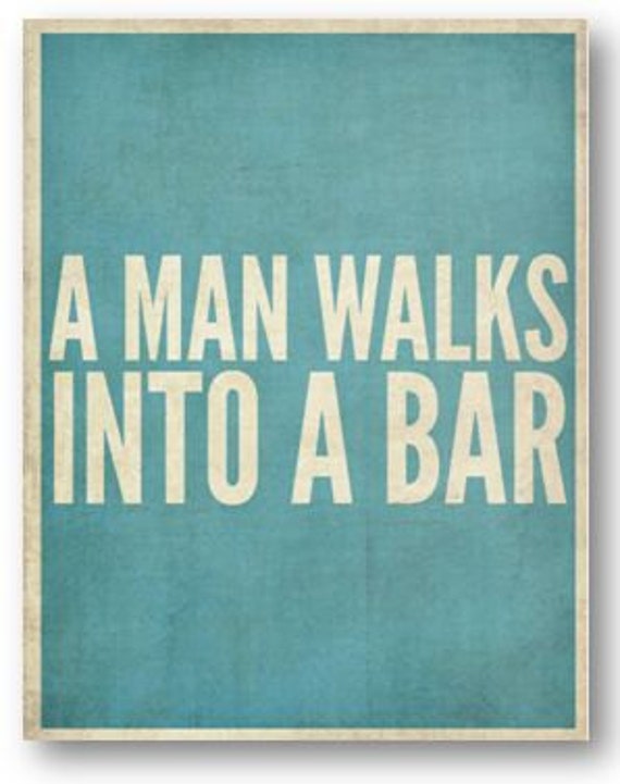 a guy walks into a bar dating