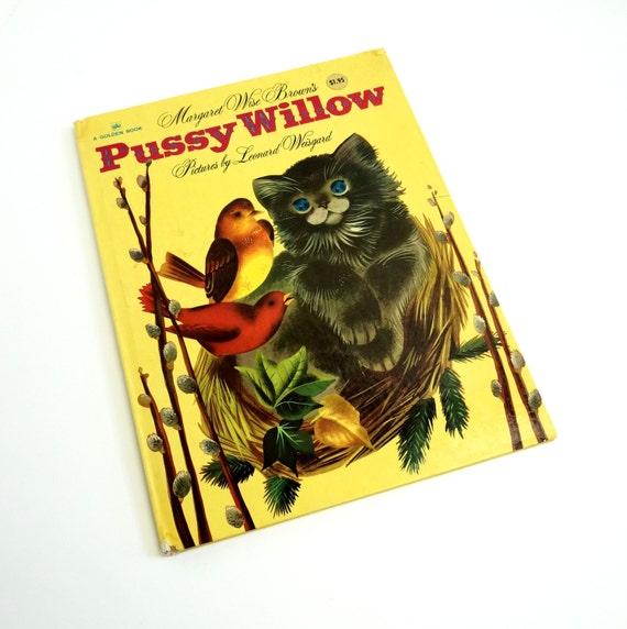 Pussy Willow by Margaret Wise Brown 1972 / Vtg Childrens Giant Golden ...