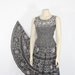 SALE.....1940s Vintage Mexican Outfit - Matching Top and CIRCLE SKIRT
