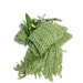 Green Scarf, Knit Scarf, Hand Knit Scarf, Lacy Scarf, Gift Idea For Her, Fiber Art, Women Accessories, Christmas Gift, Fashion Accessory