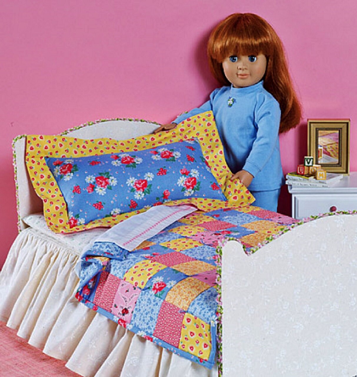 18 Inch Doll Bed Quilt Pattern