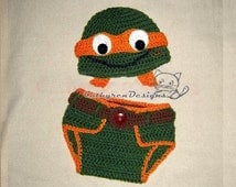 Popular items for baby ninja turtle on Etsy