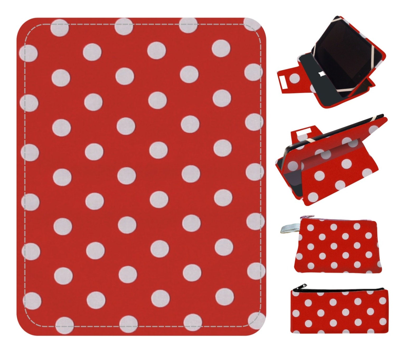 red ipad cover ipad cover ipad stand mini cute by superpowerscases