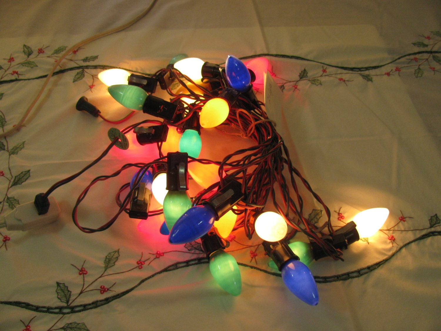 1960s vintage noma 24 bulb string c9 christmas lights ul 1960s vintage noma 24 bulb string c9 christmas lights ul