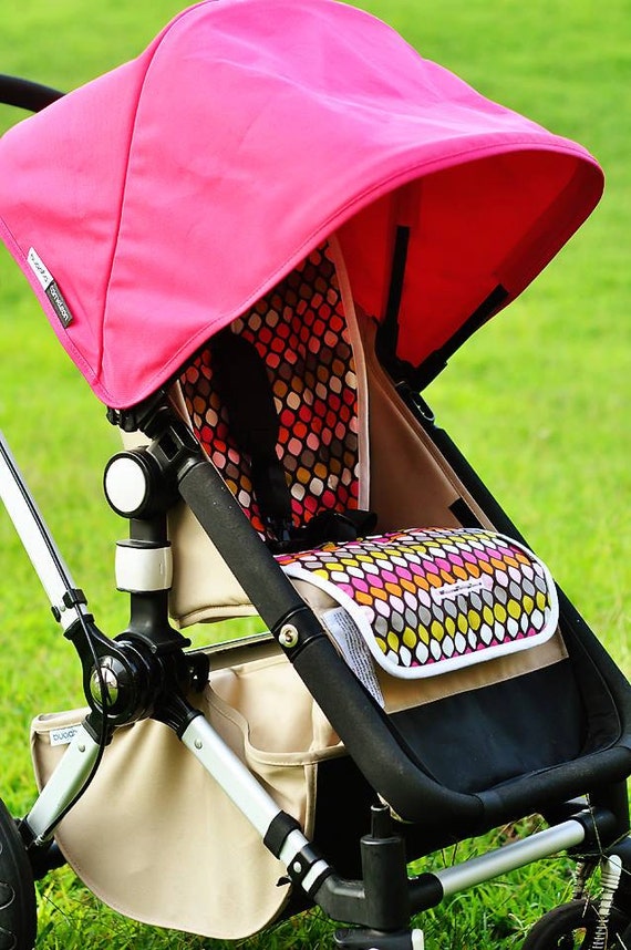 Personalized Reversible Stroller Pad Liner Bugaboo